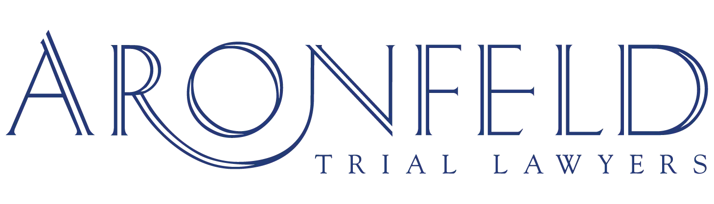 aronfeld updated website header logo with website blue